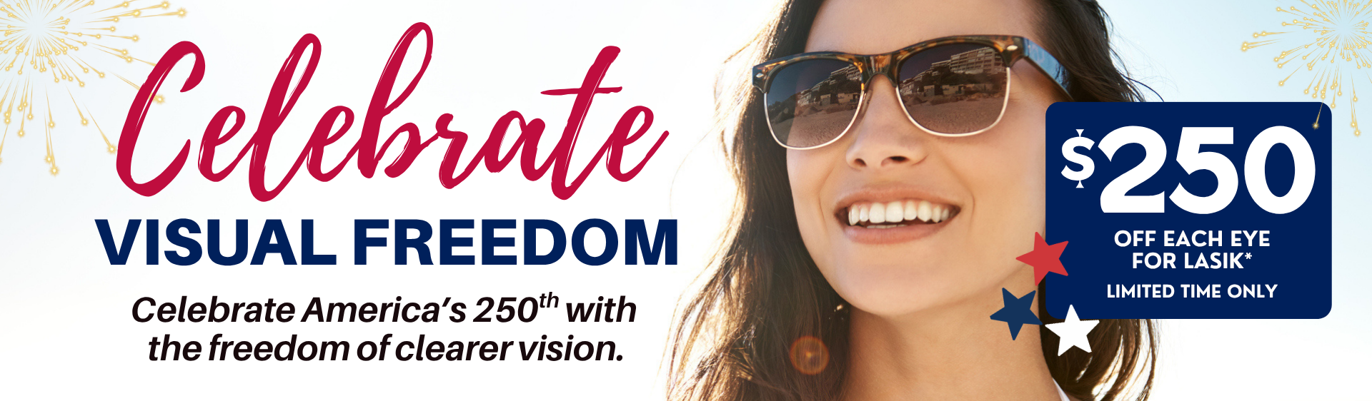 2026 USA 250 LASIK Campaign WP Sites